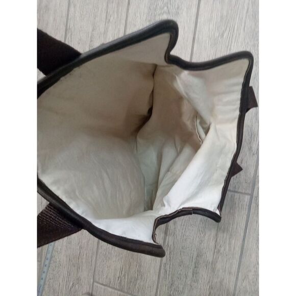 TK Garment Supply Canvas fabric Bag Hand Made Japanese VTG Leather and Bone - Picture 9 of 9